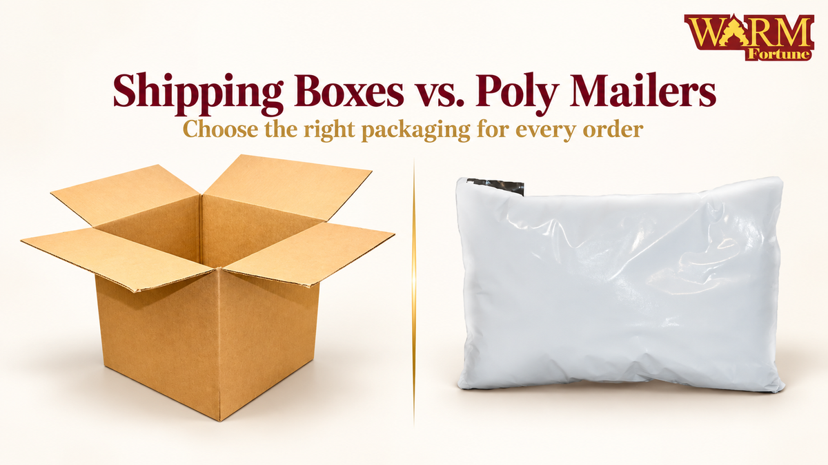 Shipping Boxes vs. Poly Mailers: Which Is Right for Your Orders?