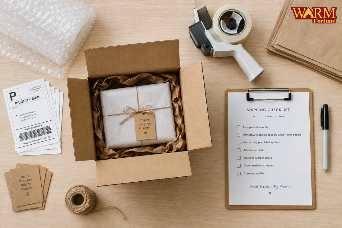 Small Business Shipping Checklist: How to Pack Orders for Safer Delivery