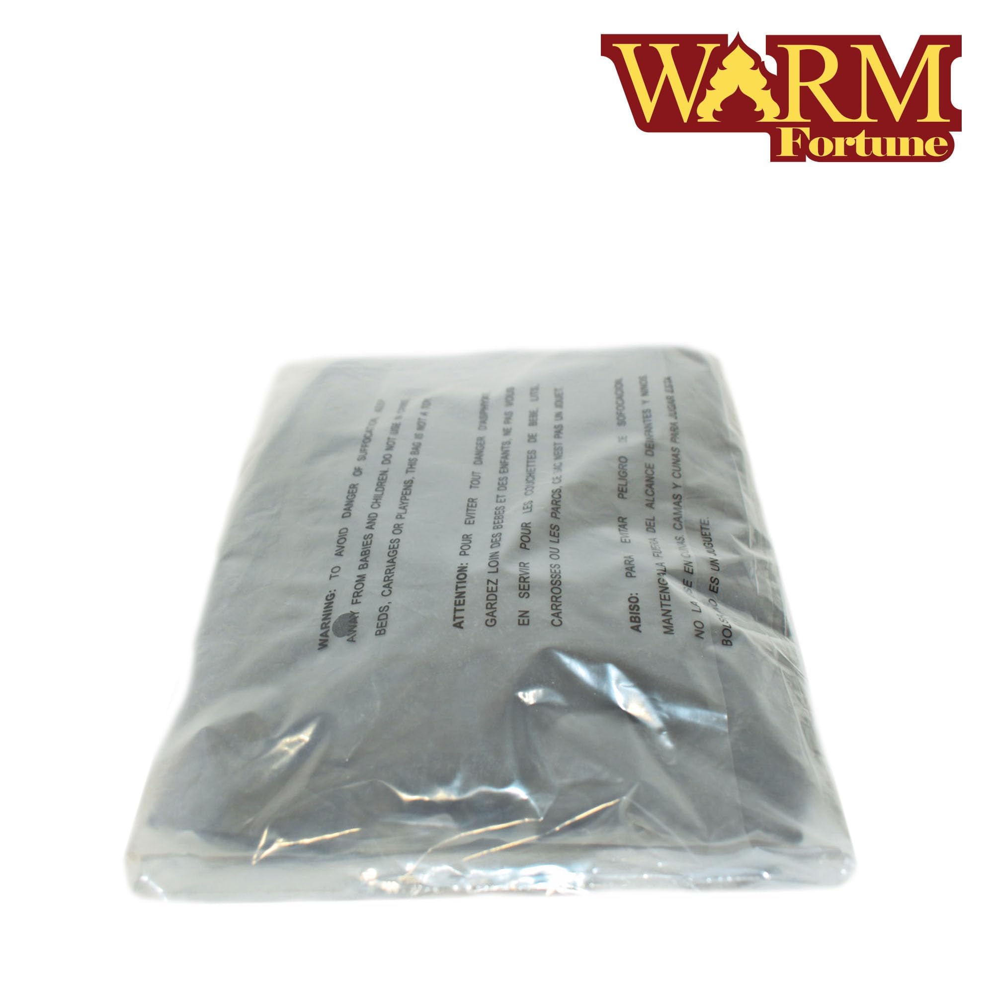 Warm Fortune - 6” X 9” Self Seal Clear Poly Bags with Suffocation Warning for Packaging,Shipping,T Shirts & Shipping- Permanent Adhesive,Resealable Glue
