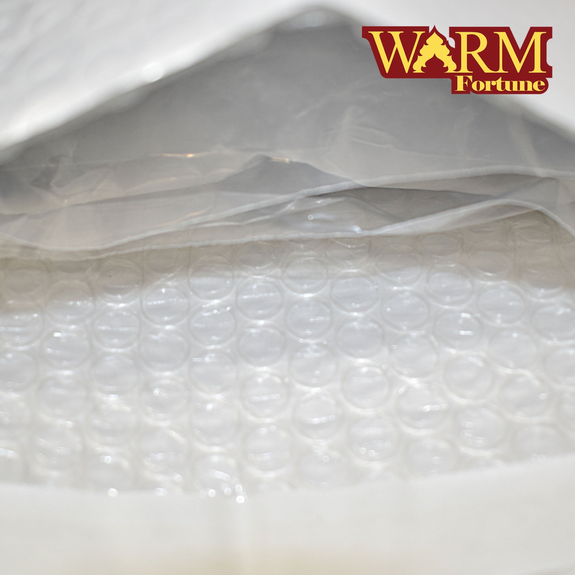 Bubble Poly Mailer, 8”x12” (White/Gray)