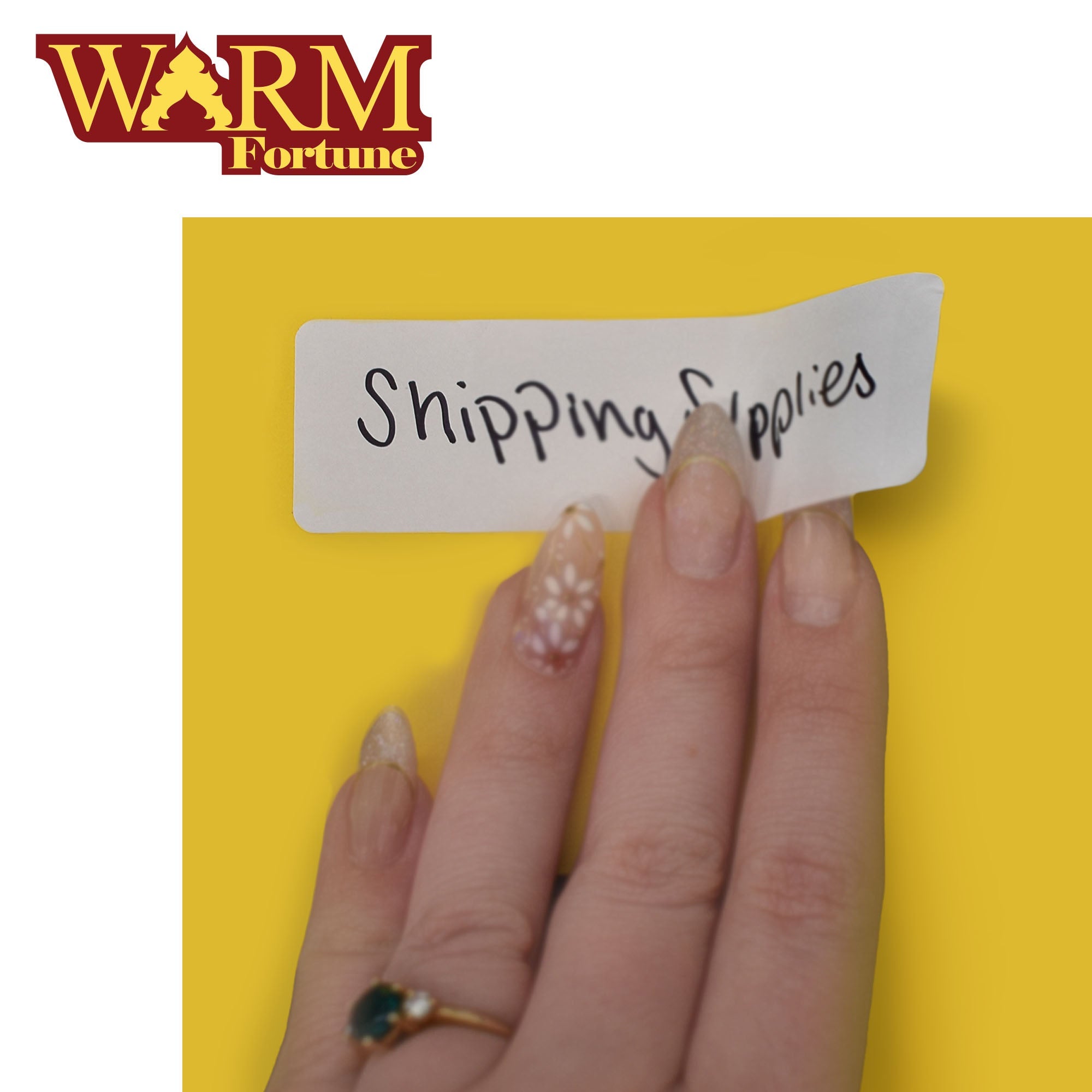 Address & Multipurpose Adhesive White Paper Labels (1”x2-⅛, 1-⅛”x3-½)