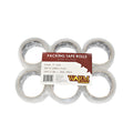 36 Rolls 2”x55YD, 2mil Carton Sealing Clear Packing Tape Box Shipping